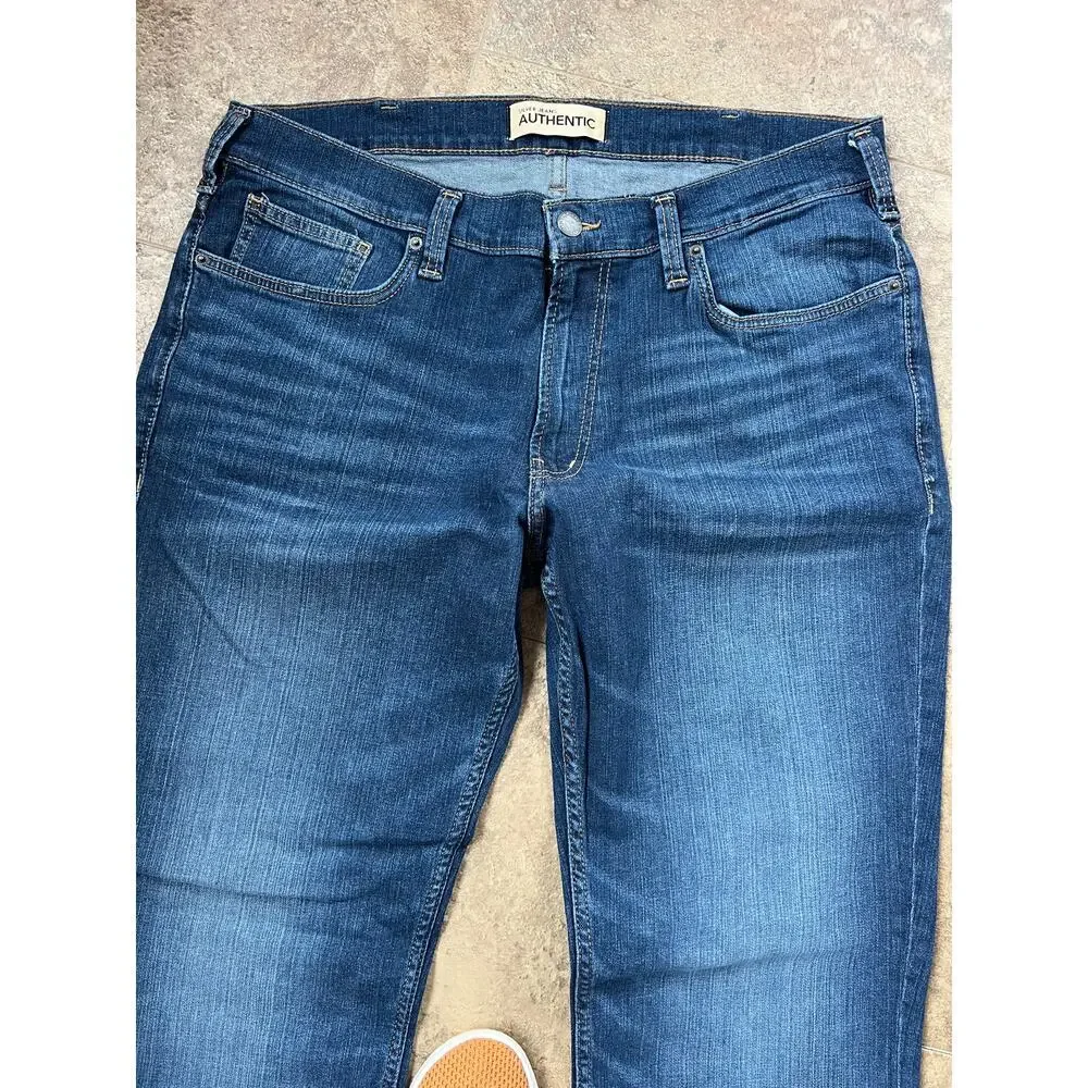 Silver Jeans Authentic The relaxed Stretch Denim Jeans, Men's size W38 34L